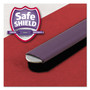 Smead Four-Section Pressboard Top Tab Classification Folders, Four SafeSHIELD Fasteners, 1 Divider, Letter Size, Bright Red, 10/Box View Product Image
