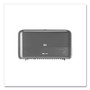 Tork Elevation Coreless High Capacity Bath Tissue Dispenser, 14.17 x 5.08 x 8.23, Black View Product Image