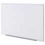 Universal Deluxe Melamine Dry Erase Board, 60" x 36", White Surface, Anodized Aluminum Frame View Product Image