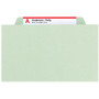 Smead 2/5 Tab Cut Letter Recycled Classification Folder (SMD14023) View Product Image