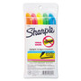 Sharpie Pocket Style Highlighters, Assorted Ink Colors, Chisel Tip, Assorted Barrel Colors, 5/Set (SAN1908101) View Product Image