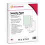 DocuGard Medical Security Papers, 24 lb Bond Weight, 8.5 x 11, Green, 500/Ream (PRB04542) View Product Image