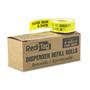 Redi-Tag Sign/Date Tags Refills - 720 x Yellow - 1 7/8" Flag/Note Width x 9/16" Flag/Note Length - Arrow - Please Sign & Date - Yellow Product Image 