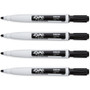 EXPO Magnetic Dry Erase Marker, Fine Bullet Tip, Black, 4/Pack View Product Image