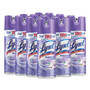 LYSOL Brand Disinfectant Spray, Early Morning Breeze, 12.5 oz Aerosol Spray, 12/Carton (RAC80833) View Product Image