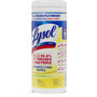 LYSOL Brand Disinfecting Wipes, 1-Ply, 7 x 7.25, Lemon and Lime Blossom, White, 35 Wipes/Canister, 12 Canisters/Carton (RAC81145CT) View Product Image