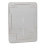 Tork Washstation Dispenser, 12.56 x 10.57 x 18.09, Red/Smoke View Product Image