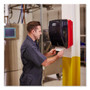 Tork Washstation Dispenser, 12.56 x 10.57 x 18.09, Red/Smoke (TRK651228) View Product Image