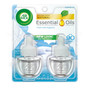 Air Wick Scented Oil Twin Refill, Fresh Linen, 0.67 oz, 2/Pack, 6/Carton (RAC82291) View Product Image
