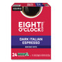 Eight O'Clock Dark Italian Espresso Coffee K-Cups, 24/Box (GMT6408) View Product Image