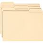 Smead Top Tab Fastener Folders, 1/3-Cut Tabs: Assorted, 0.75" Expansion, 1 Fastener, Letter Size, Manila Exterior, 50/Box View Product Image