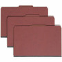 Smead SafeSHIELD 2/5 Tab Cut Legal Recycled Classification Folder - 8 1/2" x 14" - 3" Expansion - 2 x 2S Fastener(s) - 2" for Folder - Top Tab Location - (SMD19092) Product Image 