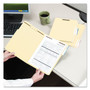 Smead Top Tab Fastener Folders, 1/3-Cut Tabs: Right, 0.75" Expansion, 2 Fasteners, Letter Size, Manila Exterior, 50/Box View Product Image