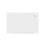 Universal Frameless Magnetic Glass Marker Board, 72" x 48", White Surface View Product Image