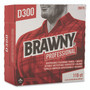 Brawny Professional Tall Dispenser All-Purpose DRC Wipers, 1-Ply, 9.25 x 16, Unscented, White, 110/Box 10 Boxes/Carton View Product Image