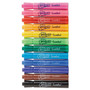 Mr. Sketch Scented Watercolor Marker Classroom Pack, Broad Chisel Tip, Assorted Colors, 36/Pack View Product Image