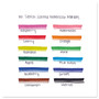 Mr. Sketch Scented Watercolor Marker Classroom Pack, Broad Chisel Tip, Assorted Colors, 36/Pack (SAN2003992) View Product Image