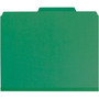 Smead Colored Pressboard Fastener Folders with SafeSHIELD Coated Fasteners, 2" Expansion, 2 Fasteners, Letter Size, Green, 25/Box (SMD14938) View Product Image