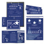 Astrobrights Color Cardstock, 65 lb Cover Weight, 8.5 x 11, Blast-Off Blue, 250/Pack (WAU21911) View Product Image