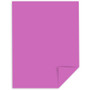 Astrobrights Color Cardstock, 65 lb Cover Weight, 8.5 x 11, Outrageous Orchid, 250/Pack (WAU21951) View Product Image