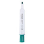 Universal Dry Erase Marker, Broad Chisel Tip, Green, Dozen (UNV43654) View Product Image