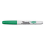 Sharpie Metallic Fine Point Permanent Markers, Fine Bullet Tip, Green, Dozen (SAN2029679) View Product Image