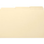 Smead Reinforced Tab Manila File Folders, 1/3-Cut Tabs: Assorted, Legal Size, 0.75" Expansion, 11-pt Manila, 100/Box (SMD15334) View Product Image