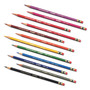 Prismacolor Col-Erase Pencil with Eraser, 0.7 mm, 2B, Assorted Lead and Barrel Colors, Dozen View Product Image