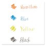 Prismacolor Col-Erase Pencil with Eraser, 0.7 mm, 2B, Assorted Lead and Barrel Colors, Dozen View Product Image
