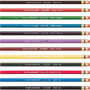 Prismacolor Col-Erase Pencils - Tuscan Red, Terracotta, Blue, Carmine Red Lead - Assorted Barrel Product Image 