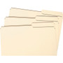 Smead Reinforced Guide Height File Folders, 2/5-Cut Tabs: Right Position, Legal Size, 0.75" Expansion, Manila, 100/Box View Product Image