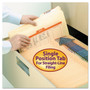 Smead Reinforced Guide Height File Folders, 2/5-Cut Tabs: Right Position, Legal Size, 0.75" Expansion, Manila, 100/Box View Product Image