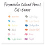 Prismacolor Col-Erase Pencil with Eraser, 0.7 mm, 2B, Assorted Lead and Barrel Colors, 24/Pack View Product Image