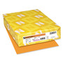 Astrobrights Color Paper, 24 lb Bond Weight, 8.5 x 11, Cosmic Orange, 500/Ream View Product Image