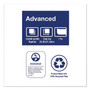 Tork Xpressnap Interfold Dispenser Napkins, 1-Ply, Bag-Pack, 13 x 8.5", White, 6000/Carton View Product Image