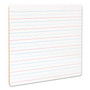 Universal Lap/Learning Dry-Erase Board, Manuscript Penmanship Ruled, 11.75" x 8.75", White Surface, 6/Pack View Product Image