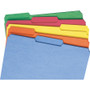 Smead Colored File Folders, 1/3-Cut Tabs: Assorted, Legal Size, 0.75" Expansion, Assorted Colors, 100/Box View Product Image