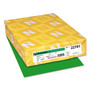 Astrobrights Color Cardstock, 65 lb Cover Weight, 8.5 x 11, Gamma Green, 250/Pack View Product Image