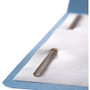 Smead Top Tab Colored Fastener Folders, 0.75" Expansion, 2 Fasteners, Legal Size, Blue Exterior, 50/Box View Product Image