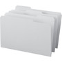 Smead Reinforced Top Tab Colored File Folders, 1/3-Cut Tabs: Assorted, Legal Size, 0.75" Expansion, Gray, 100/Box View Product Image