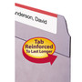 Smead Reinforced Top Tab Colored File Folders, Straight Tabs, Legal Size, 0.75" Expansion, Lavender, 100/Box View Product Image