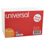 Universal Unruled Index Cards, 4 x 6, White, 500/Pack (UNV47225) View Product Image