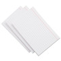 Universal Ruled Index Cards, 4 x 6, White, 500/Pack (UNV47235) View Product Image