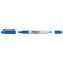 Sharpie Twin-Tip Permanent Marker, Extra-Fine/Fine Bullet Tips, Blue, Dozen (SAN32003) View Product Image
