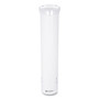 San Jamar Small Pull-Type Water Cup Dispenser, For 5 oz Cups, White (SJMC4160WH) View Product Image