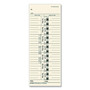 TOPS Time Clock Cards, Replacement for 10-800292, One Side, 3.5 x 9, 500/Box View Product Image