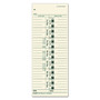 TOPS Time Clock Cards, Replacement for 10-800292, One Side, 3.5 x 9, 500/Box View Product Image