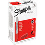 Sharpie Super Permanent Marker, Fine Bullet Tip, Red, Dozen (SAN33002) View Product Image