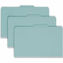 Smead SafeSHIELD 2/5 Tab Cut Legal Recycled Classification Folder - 8 1/2" x 14" - 3" Expansion - 2 x 2S Fastener(s) - 2" for Folder - Top Tab Location - (SMD19094) Product Image 