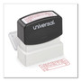 Universal Message Stamp, RECEIVED, Pre-Inked One-Color, Red (UNV10067) View Product Image